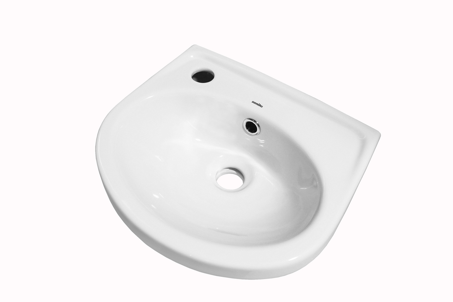 Умывальник мебельный "Mango 40" УП (Белый,ВКС) Sanita