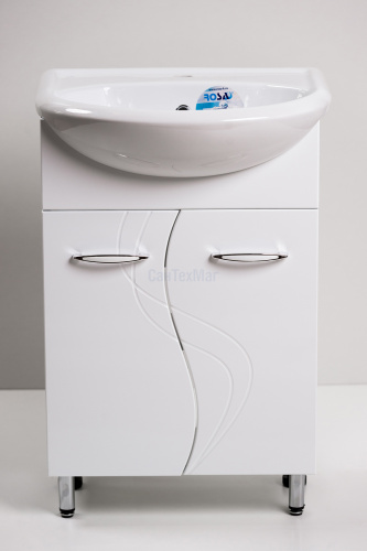 Тумба с раковиной Уют 600 (Эко-1) две двери (1)