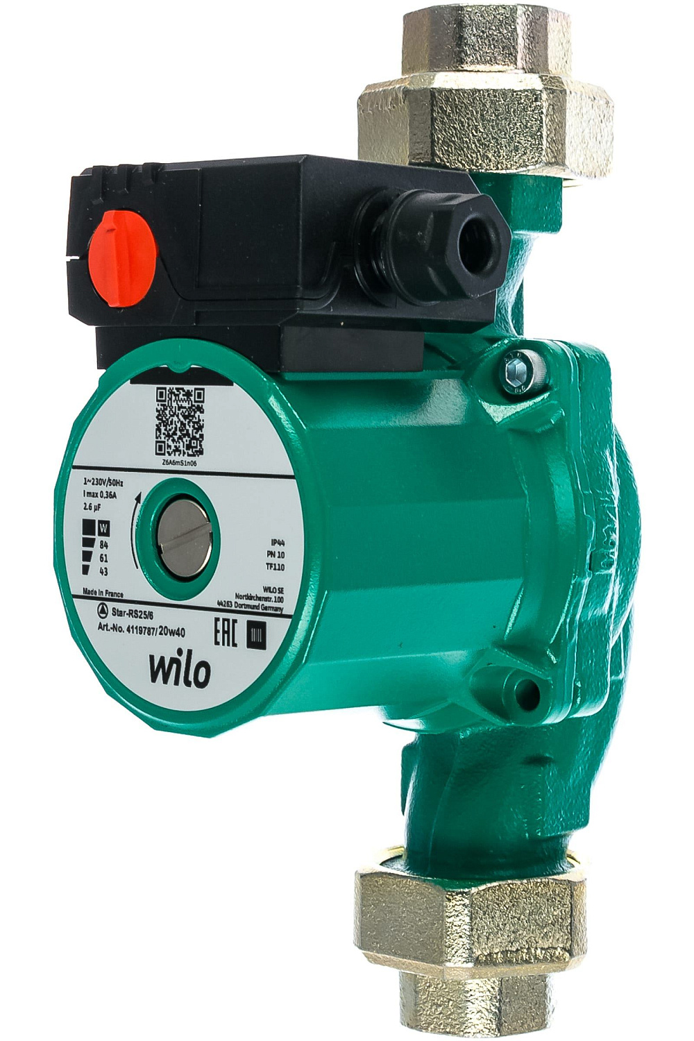 Насос циркуляционный WILO RS 15/6-130, с гайками