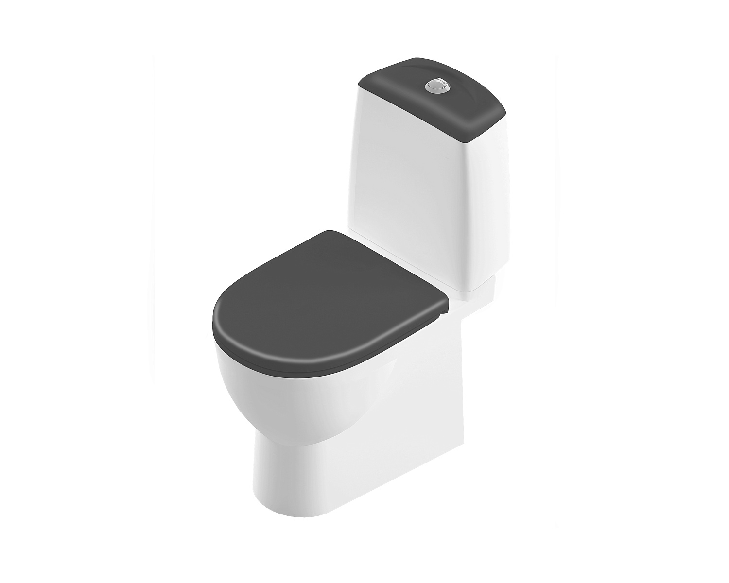 Унитаз-компакт "Best Comfort Черный SL DM" Sanita Luxe микролифт