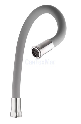 HB7180-3 Силиконовый гибкий излив (серый)