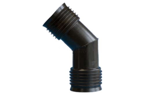 отвод для гофрированной трубы