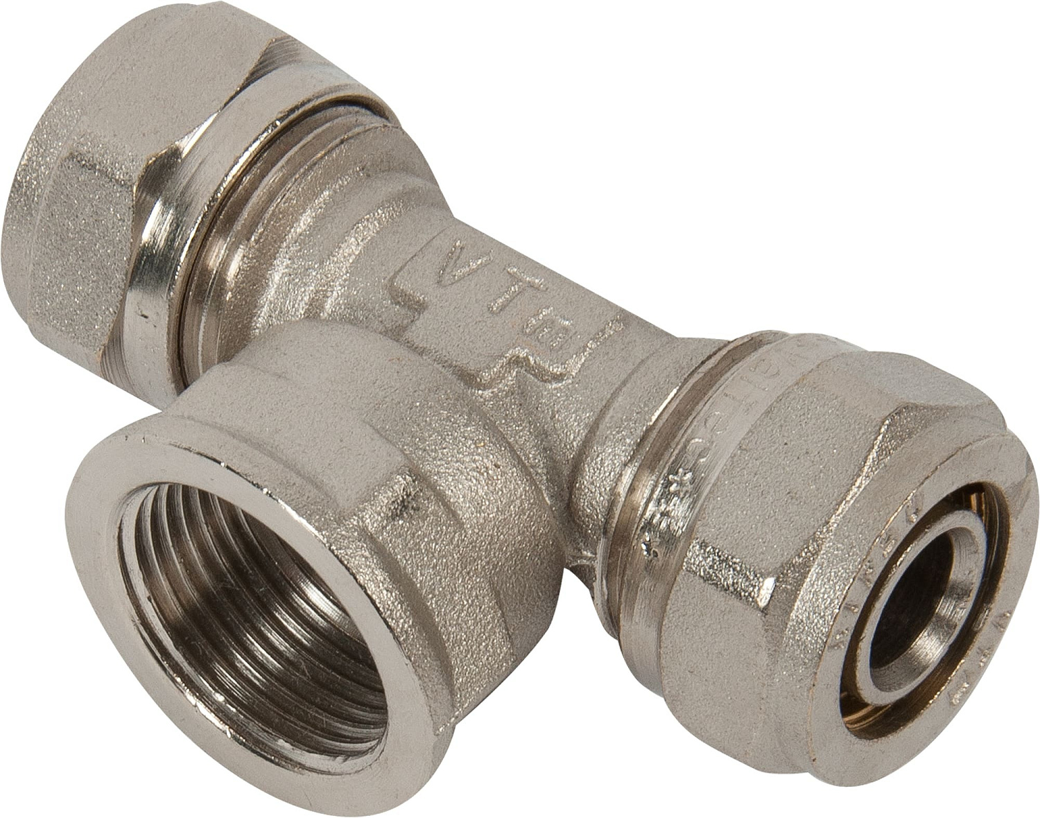 Тройник обжимной 20х3/4" ВР Valtec VTm.332.N.200520