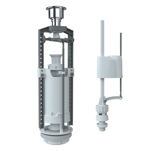 Комплект нижний хром (серый)